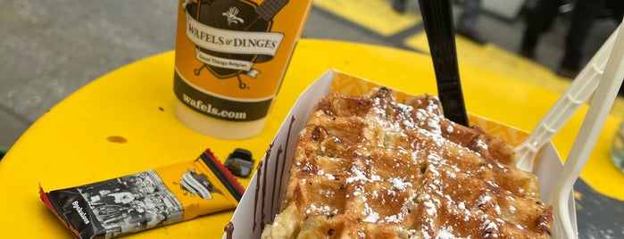 Wafels & Dinges is one of USA NYC BK DUMBO.