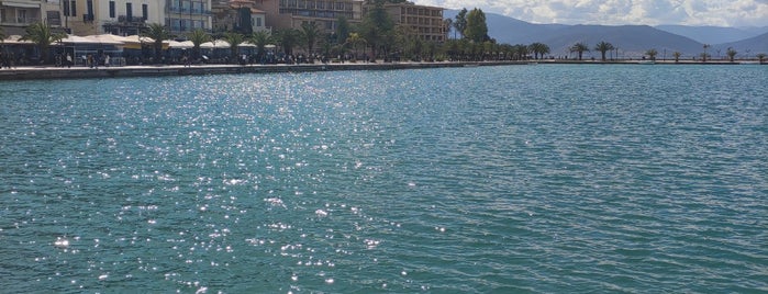 Port of Nafplio is one of Grécia.