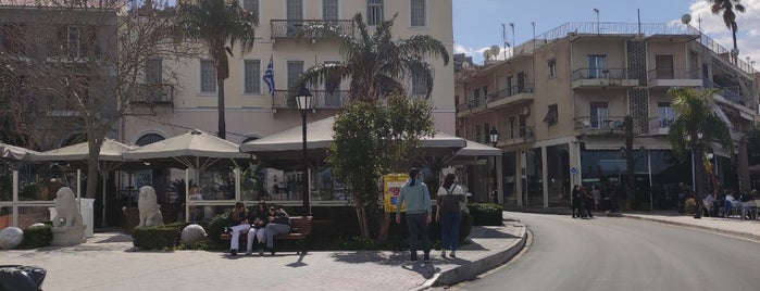 Kapodistrias Square is one of Nafplio.