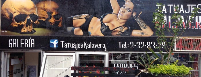 Tatuajes Kalavera is one of สถานที่ที่ Jorge ถูกใจ.