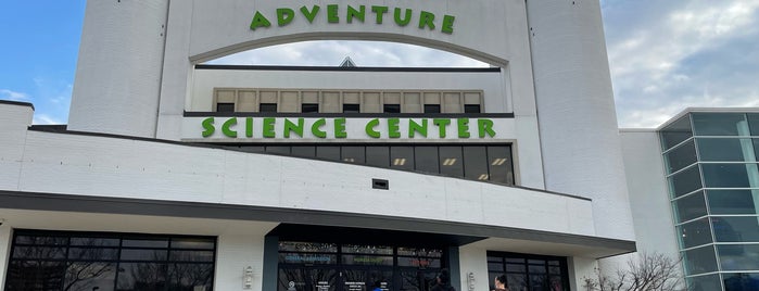 Adventure Science Center is one of Nashville Map.