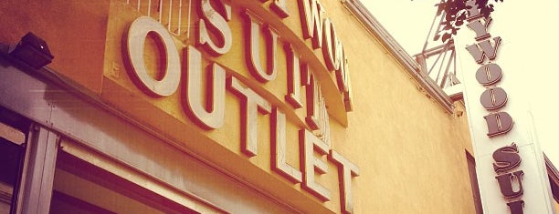 Hollywood Suit Outlet is one of Lugares favoritos de Kevin.