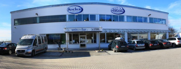 weinundbar.de Store @ Kocher Großhandel, Gißibl GmbH is one of Posti che sono piaciuti a Merve.