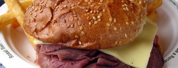 Kelly's Roast Beef is one of Jake's Favorite Meals.