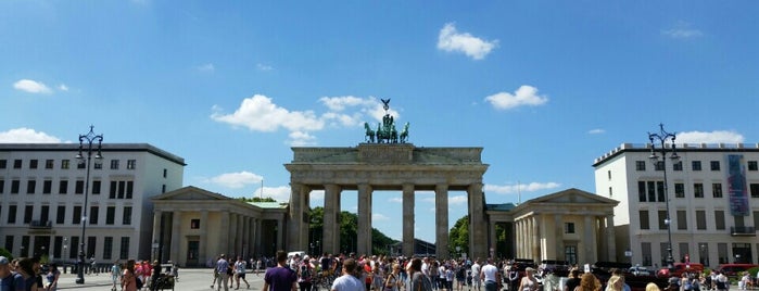 Brandenburg Gate is one of BERLIN.