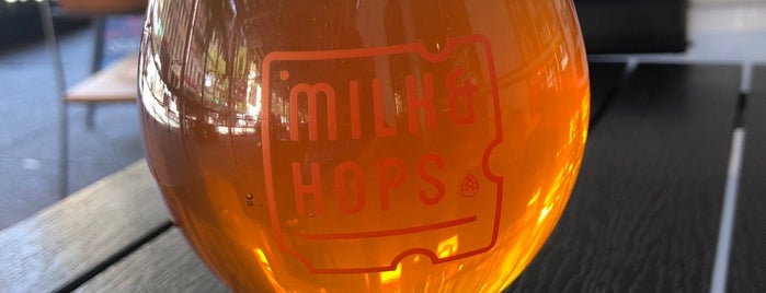 Milk & Hops UES is one of Lugares favoritos de Mike.