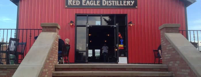 Red Eagle Distillery is one of Danさんのお気に入りスポット.