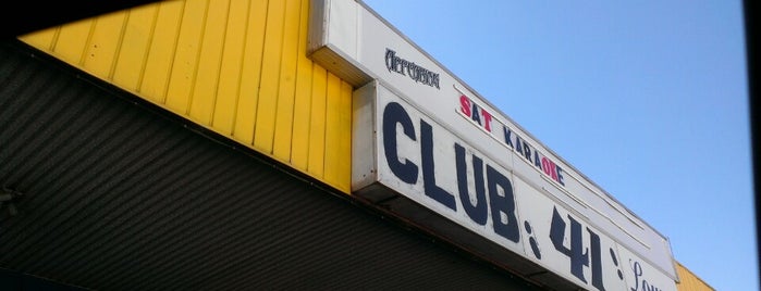 Club 41 is one of Tempat yang Disukai Will.