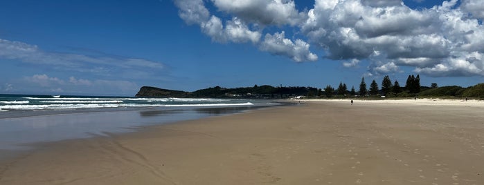 Lennox Head Beach is one of Stevenson's Favorite World Beaches.