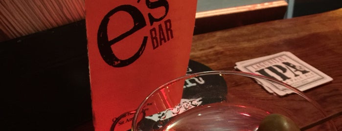 e's BAR is one of USA NYC Favorite Bars.
