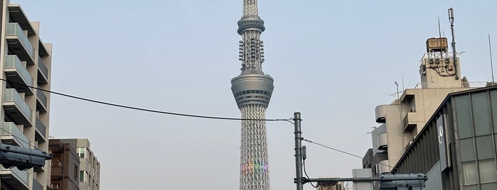 駒形出入口 is one of 首都高6号向島線・三郷線.