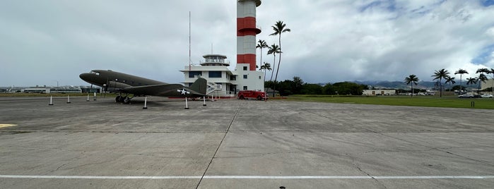 Ford Island Old Control Tower is one of WWII Historic Oahu Sites.