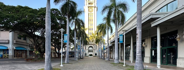 Aloha Tower is one of oahu.
