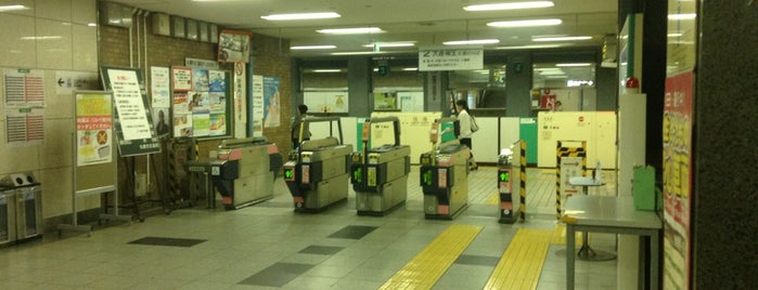 中の島駅 (N11) is one of 札幌市営地下鉄 Sapporo City Subway.