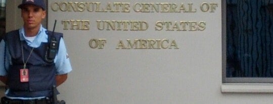 Consulado Geral dos Estados Unidos da América is one of Guta'nın Beğendiği Mekanlar.