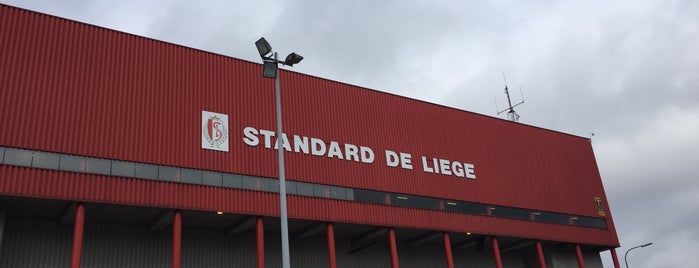 Stade Maurice Dufrasne is one of Voetbalstadions (ex)1ste klassers.