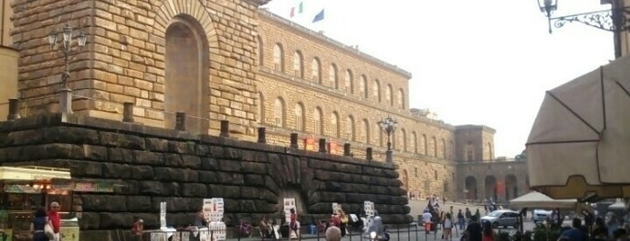 Piazza dei Pitti is one of Tempat yang Disukai Salvatore.