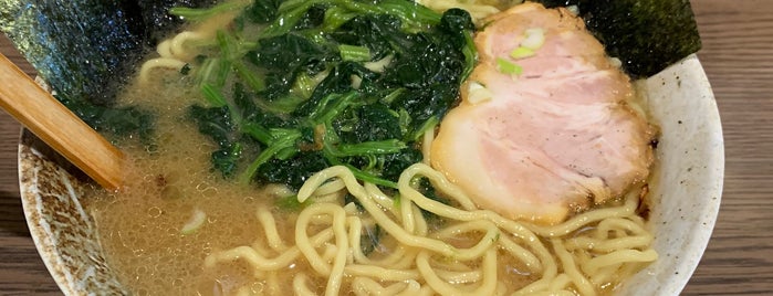 豚骨らーめん 越後屋 is one of 麻生区多摩区の ラーメン。.