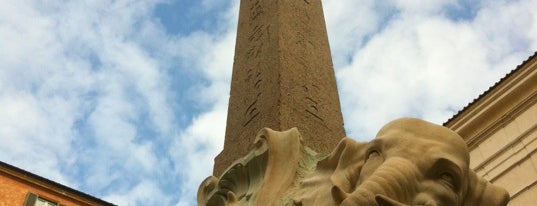 Elefantino e Obelisco della Minerva is one of Citytrip / Roma.