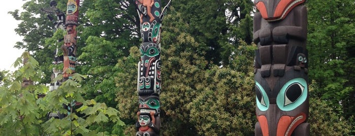 Totem Poles in Stanley Park is one of Vancouver Expedition.