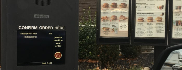 McDonald's is one of Orte, die John gefallen.
