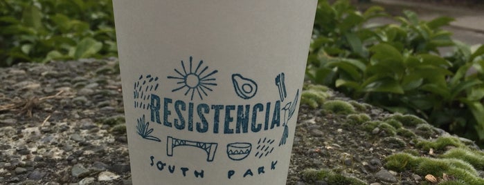 Resistencia is one of Seattle coffee.