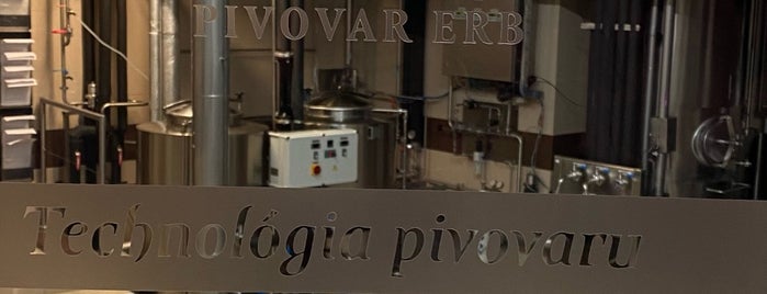 Pivovar ERB is one of Juriさんのお気に入りスポット.