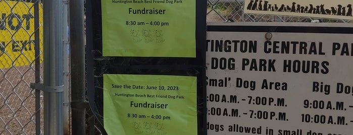 Huntington Beach Dog Park is one of Puppy outings.