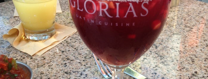 Gloria's is one of food.