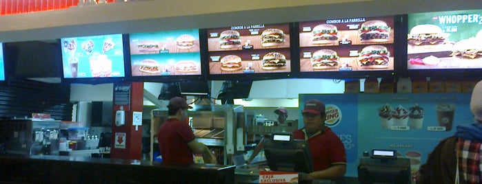 Burger King is one of Nuestros locales.