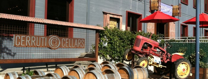 Cerruti Cellars is one of Oakland Wineries.