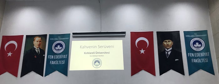 Fen Edebiyat Fakültesi is one of Üni.