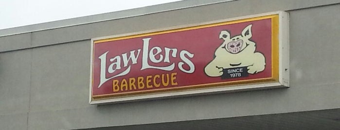 Lawler's BBQ is one of Tempat yang Disukai The1JMAC.