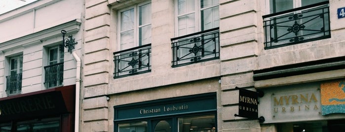 Christian Louboutin is one of Three Jane's Guide to Paris.