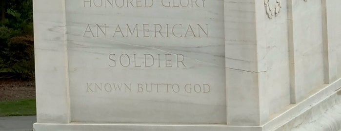Tomb of the Unknown Soldier is one of CBS Sunday Morning 3.