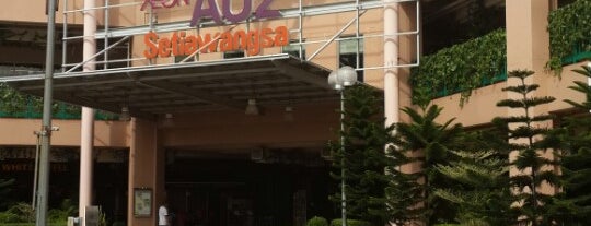 AEON AU2 (Setiawangsa) Shopping Centre is one of Edwin'in Beğendiği Mekanlar.
