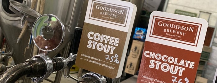 Goodieson Brewery is one of Adelaide.