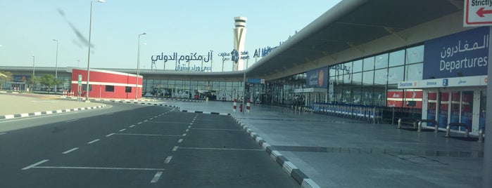 Al Maktoum International Airport (DWC) is one of Tempat yang Disukai Maria.