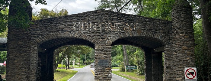 The Montreat Gate is one of Charleston & Asheville.
