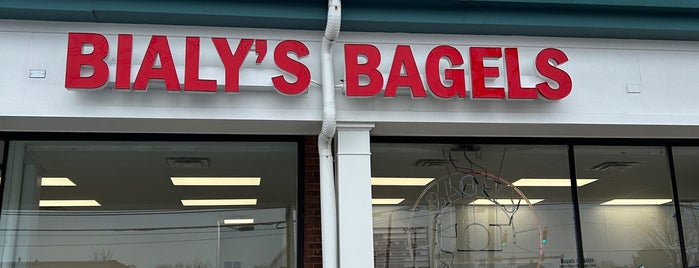 Bialy's Bagels is one of Best Bagels in America (according to Food & Wine).
