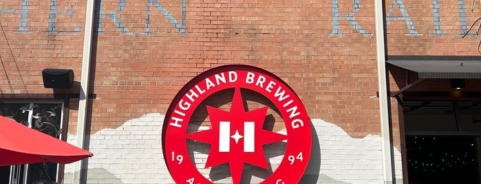 Highland Brewing Company is one of The best after-work drink spots in Asheville, NC.