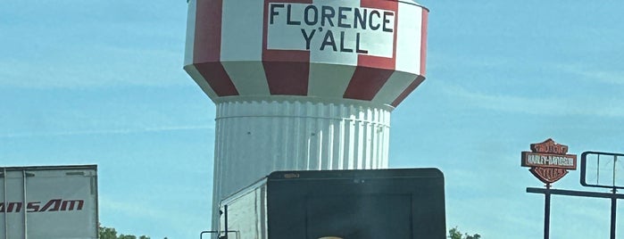 Florence Y'All Water Tower is one of Holiday World.