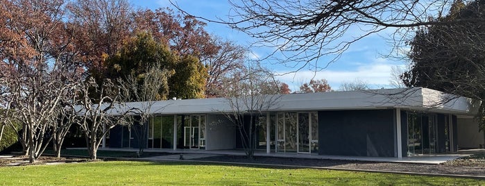 Miller House and Garden is one of Indiana's National Historic Landmarks.