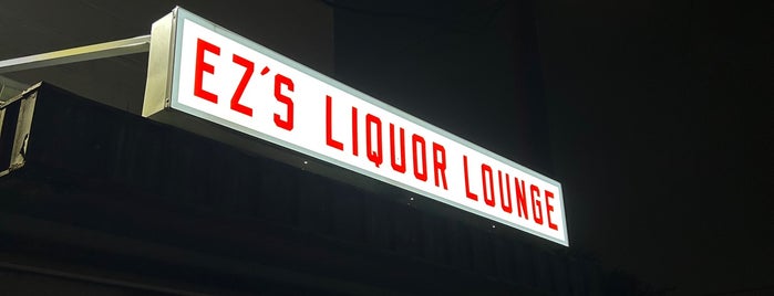 EZ’s Liquor Lounge is one of Houston Cocktail Bars.