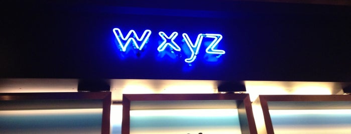 W XYZ Bar is one of Lugares favoritos de Sali.