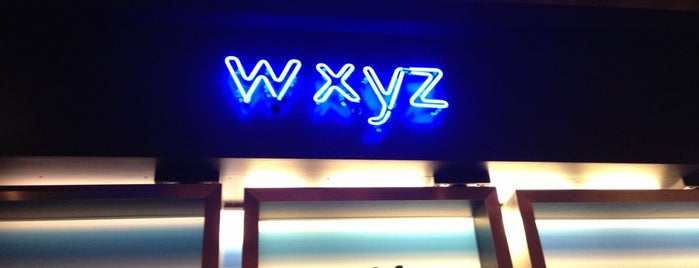 W XYZ Bar is one of สถานที่ที่ Sali ถูกใจ.