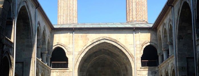 erzurum çifte minareli medrese is one of Erzurum.