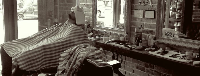 Wood Religion Barber Shop is one of Pure love.