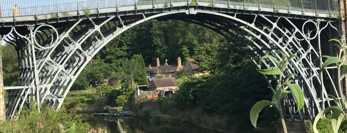 The Iron Bridge is one of Historic Places.