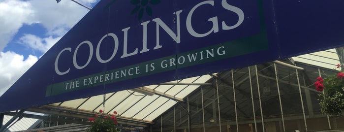 Coolings Garden Centre is one of Tempat yang Disukai Stephanie.